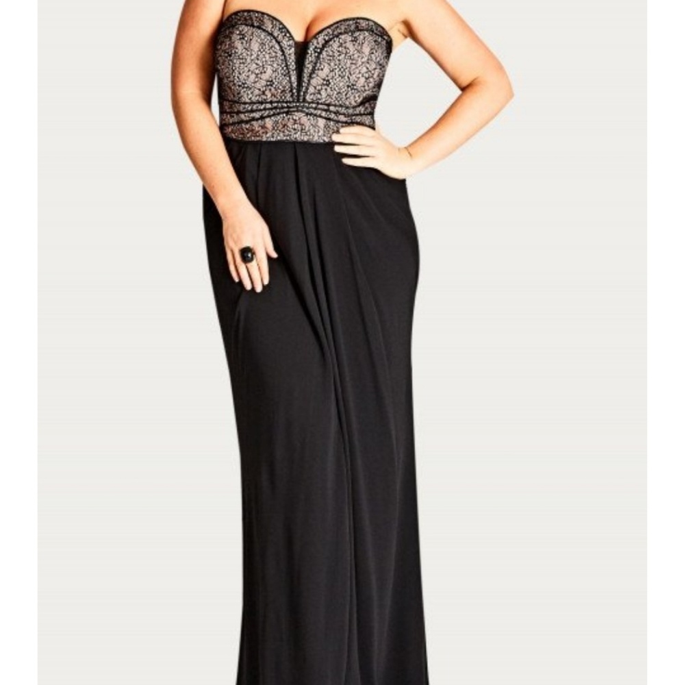 Brand new City Chic gown
